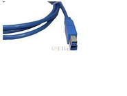 Pria Untuk Pria USB Transfer Data Kabel Biru HDMI Dengan ROHS