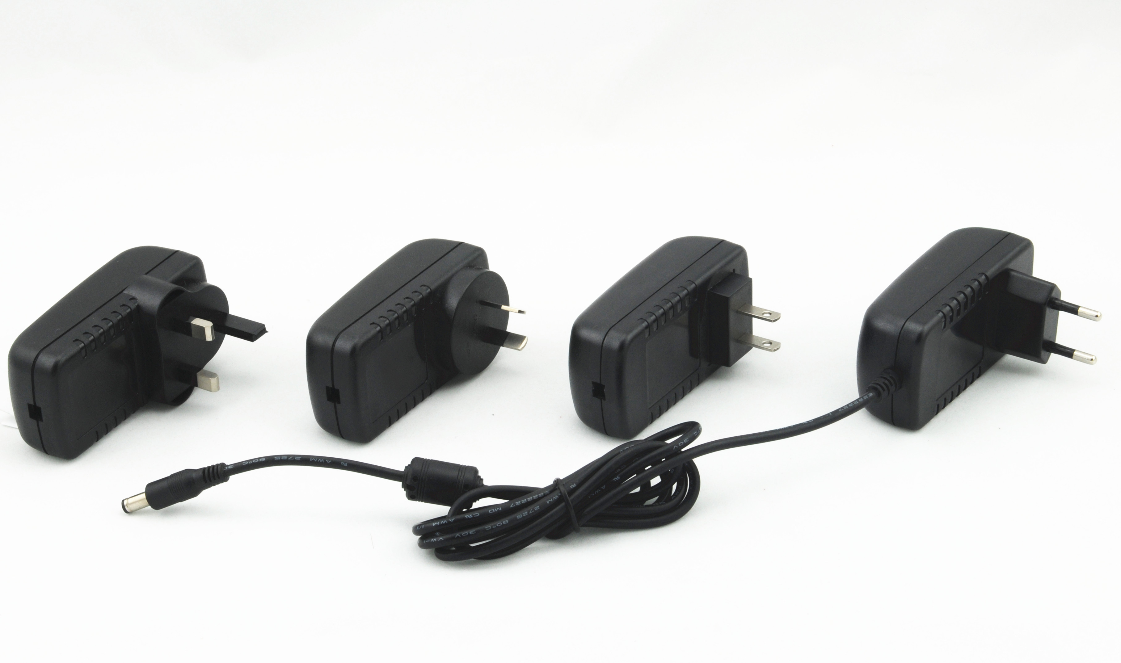 24W DC output AC Power Adapter untuk Digital Picture Frame, Telepon Video