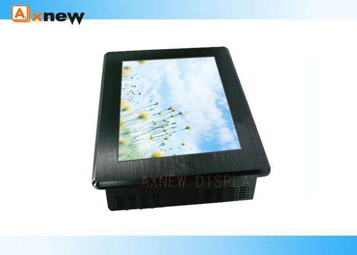 10.4 &quot;16.2m Industri LCD Menampilkan Tertanam Dinding Monitor LCD AC100V - 240V