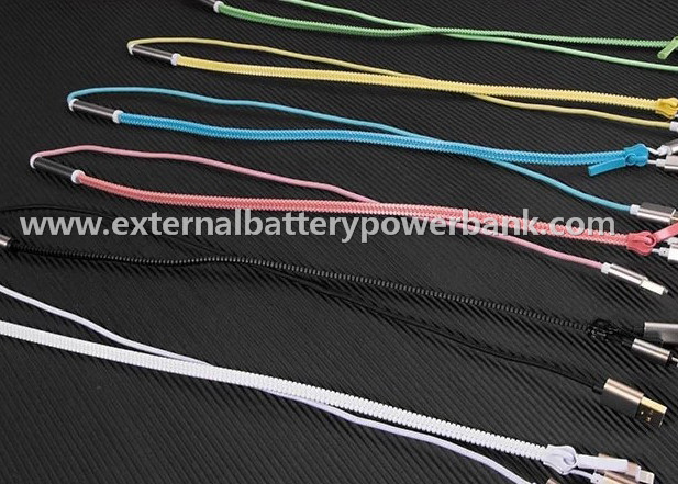 Colorful Zipper USB Kabel Data Transfer