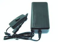Amerika 2 pin DC Switching Power Supply Adapter untuk CCTV Kamera / Tablet PC