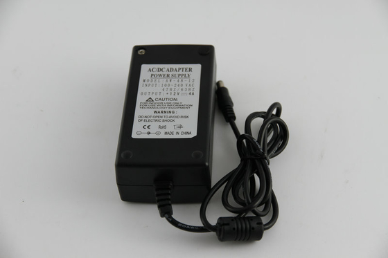 Stabil 48W Diatur Switching AC DC Power Adapter 12V DC 50Hz Dengan EMI Filter