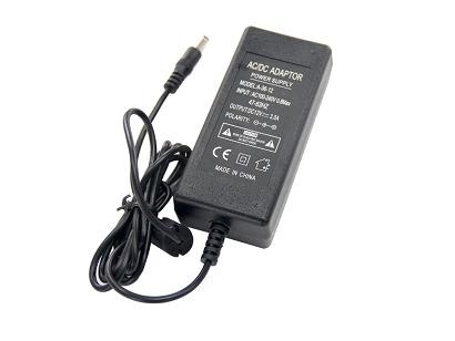 EN55022 LED Lamp AC Untuk 12V DC Power Adapter 36W Pemulihan Otomatis, CE / Rosh