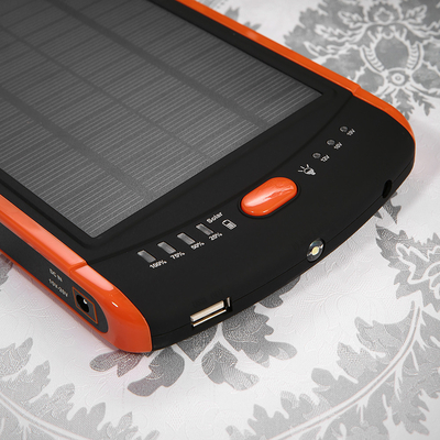 Waterproof solar power bank 23000mah charger solar berkapasitas tinggi untuk ponsel / Laptop