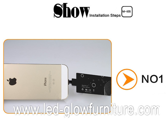 Smartphone Qi Wireless Power Bank Charger Penerima Pengisian Adapter Receptor