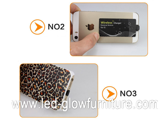 Smartphone Qi Wireless Power Bank Charger Penerima Pengisian Adapter Receptor