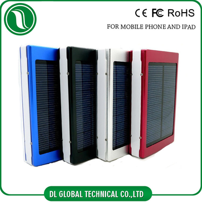 Biru Putih Merah High Power Panel Solar Power Bank Baterai Handphone Bank