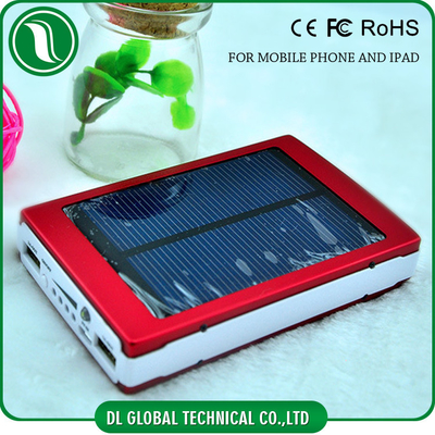 Biru Putih Merah High Power Panel Solar Power Bank Baterai Handphone Bank