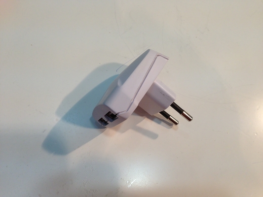 Putih 2.1A Ganda Usb Dinding Charger Ac Power Adapter Charger Eu Plug, 100 - 240V