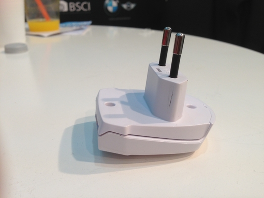 Putih 2.1A Ganda Usb Dinding Charger Ac Power Adapter Charger Eu Plug, 100 - 240V