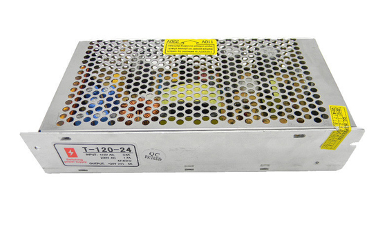 120 Watt Switching Mode Power Supply DC 24V 5A Untuk Tampilan Layar LCD