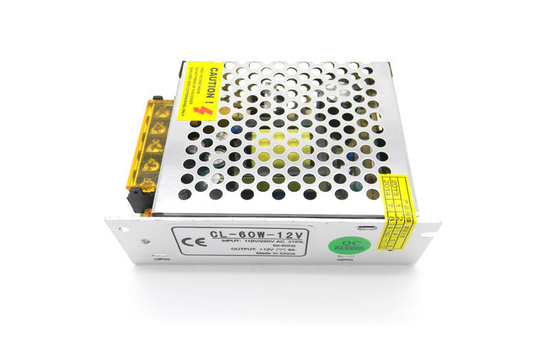 60watt AC Untuk DC Power Adapter Over Voltage Untuk LED Light, Short Circuit