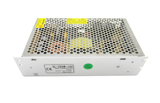 Logam 20A 12v Switching Power Supply 250W Hi-pot, ROHS Bersertifikat