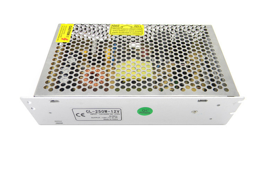 Logam 20A 12v Switching Power Supply 250W Hi-pot, ROHS Bersertifikat