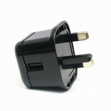 5.0V 100mA Universal USB Power Adapter datar Komputer Charger dengan Aman Desain, UL, GS, CE, CCC, FCC Persetujuan