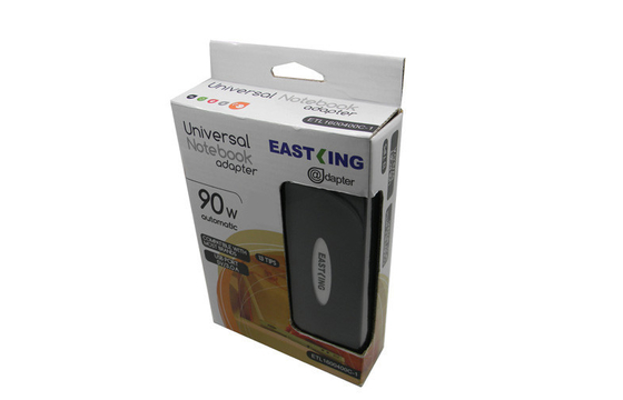Inggris / US 90W Universal Laptop Power Adapter otomatis 5V 2.1A USB Dengan LED