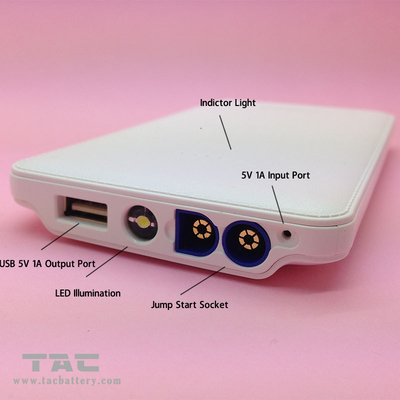 Ultra tipis USB Portable truk melompat Starter listrik Bank 5400mAH 5V
