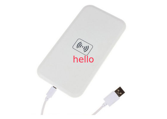 Putih Aksesoris Telepon Seluler, Aksesoris Ponsel Dalam Stocking Universal Wireless Charger