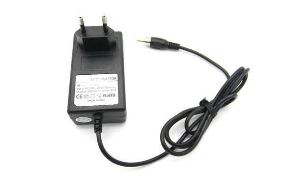 100-240VAC Masukan Uni Eropa Plug 16V 2A Wall-mount Power Adapter RCA Jack untuk Santral