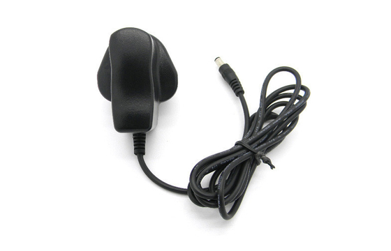 DC6V 500mA Switching Dinding Power Adapter Over Voltage Dengan UK Plug