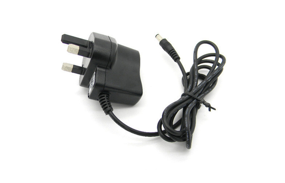 DC6V 500mA Switching Dinding Power Adapter Over Voltage Dengan UK Plug