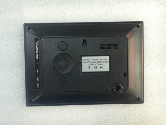 Dinding luar Kecil Mounted 7 Inch Resolusi Tinggi Tampilan monitor 2500cd / m2
