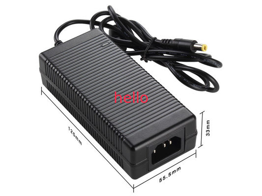 12V 5A hitam Komputer AC Adapter, Desktop Power Adapter