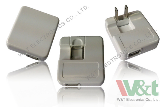 24V AC dinding gunung Power Adaptor untuk ，Retractable Jepang / lipat USB Charger