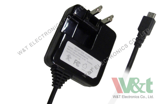 24V AC dinding gunung Power Adaptor untuk ，Retractable Jepang / lipat USB Charger