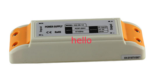 stabil PCB 2 tahun garansi CE RoHS DC12V 3A 36W LED power supply