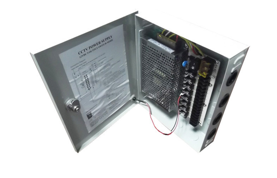 12V 5Amps CCTV Power Supply kotak 9 Channel, kamera CCTV Power Supply