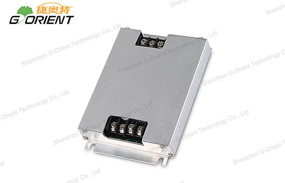 IP20 Aluminium shell logam Mobil LED Power Supply 100W untuk Taxi Bus Kendaraan Layar