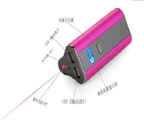 Ponsel / Mobil 5V Mobile Power Supply dengan 7800MAH LED