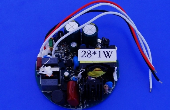 1.28A Led Driver Arus Konstan, Led Power Supply Untuk Lampu 28w E40 / E27
