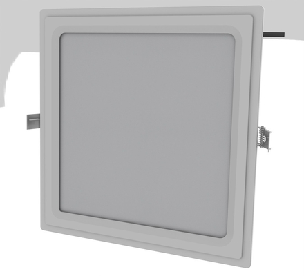 Epistar Dingin Putih Slim persegi LED Panel Light dengan Konstan sekarang driver LED Ra80