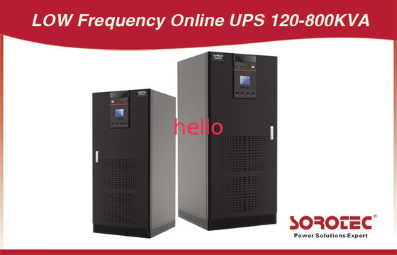 12p / 6p, 160KVA Frekuensi Rendah Online 3 - Fase Uninterrupted Power Supply