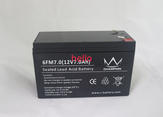 6FM7 F250 12v 7ah Uninterruptible Power Supply Baterai Memimpin Baterai Asam