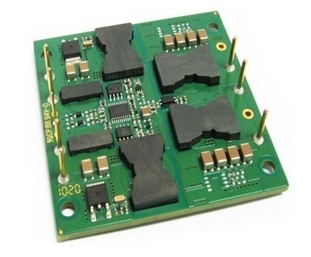 Efisiensi tinggi Railway Power Supply dc-dc converter modul Isolasi JS150-24S12-POC