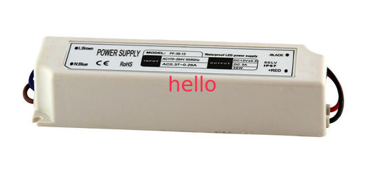 Single Output layar LCD tegangan konstan Driver LED 36W dengan otomatis pemulihan