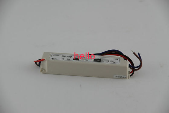 Single Output 20W Tegangan Konstan Driver LED Waterproof, 24V 12V Driver LED