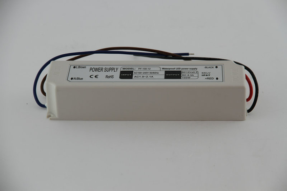 Portabel 24 Volt Compact Tegangan Konstan driver LED 100W, terbuka Driver LED
