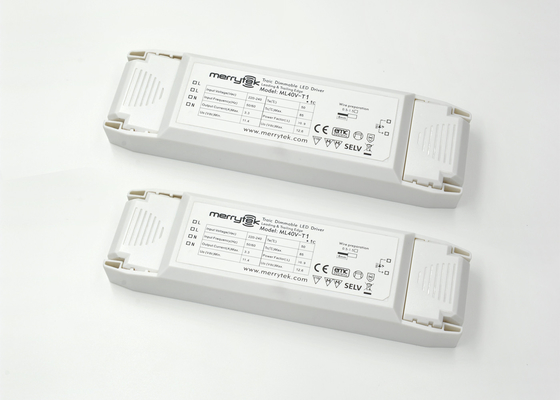 Traic Tegangan Konstan Dimmable Led driver 40W 24Vdc dengan RC Dimming untuk LED Strip