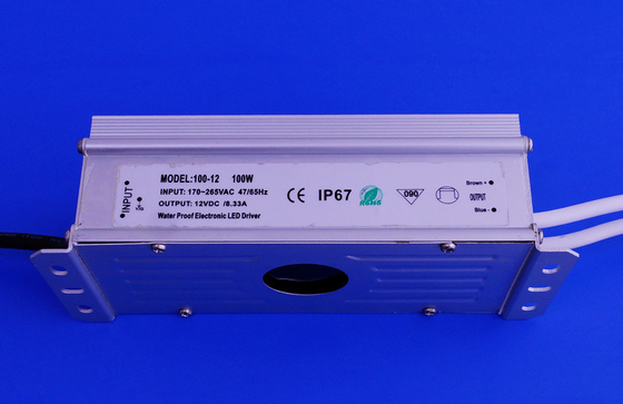Aluminium Ip67 Led Street Light Power Supply 100 Watt Efisiensi Tinggi