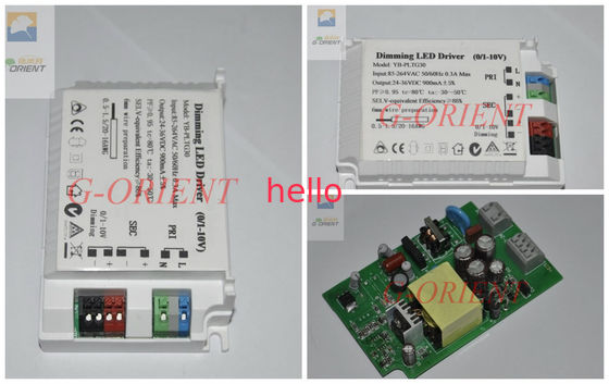 600mA Universal 0-10V PWM dimmable arus konstan sopir dipimpin power supply