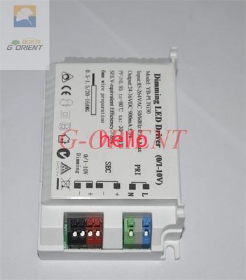 600mA Universal 0-10V PWM dimmable arus konstan sopir dipimpin power supply