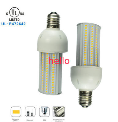 High Power 36W LED Wallpack 110lm / w, terbuka IP65 Waterproof Led Jagung Lamp Bulb