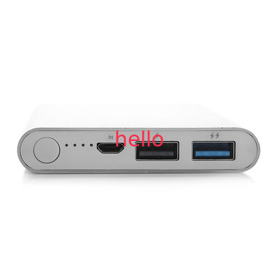 Universal 10000MAH Portabel Cellphone Power Bank Lithium Polymer Sel Pengisian Cepat