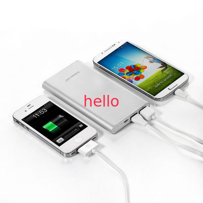 Universal 10000MAH Portabel Cellphone Power Bank Lithium Polymer Sel Pengisian Cepat