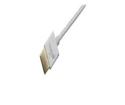 1080p USB Kabel Data Transfer, Ultra-tipis Type HDMI AM ke AM Kabel