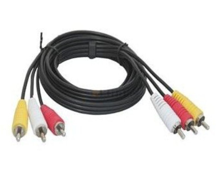 RCA Audio / Video USB Transfer Data Kabel Fully Terlindung Kecepatan Tinggi